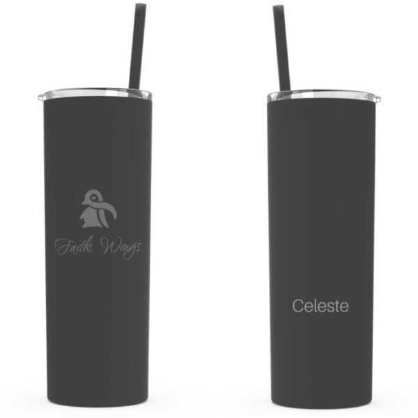 Faiths Wings Personalized 20oz Tumbler